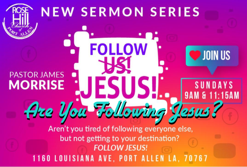Are You Following Jesus?
